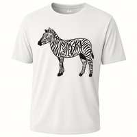 Zebra Stripes Animal Cooling Performance Crew T-Shirt
