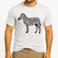 Zebra Stripes Animal Cooling Performance Crew T-Shirt