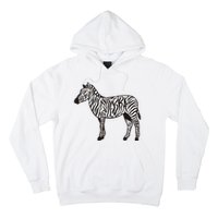 Zebra Stripes Animal Hoodie