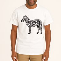 Zebra Stripes Animal Tall T-Shirt