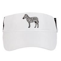 Zebra Stripes Animal Adult Drive Performance Visor