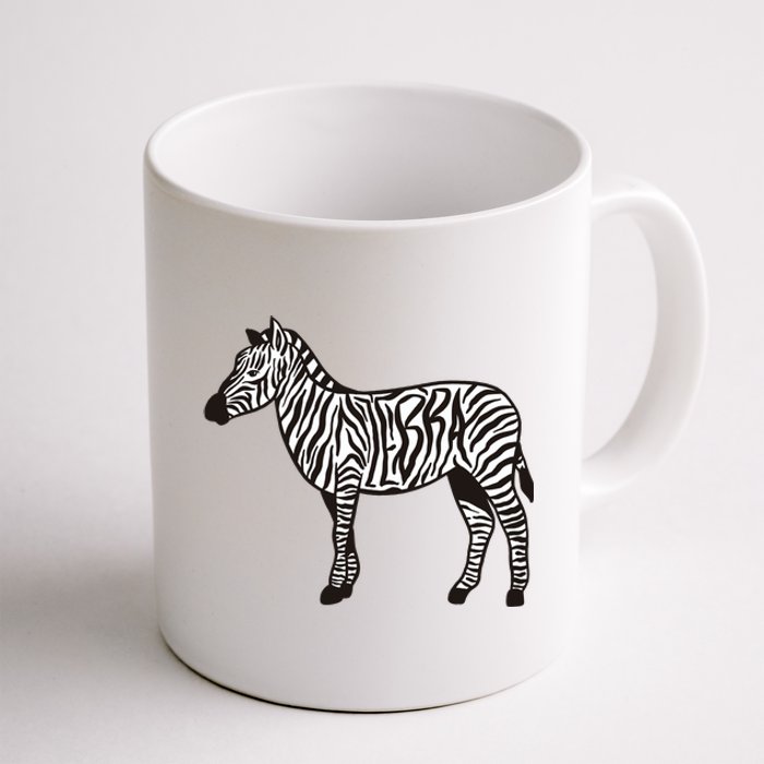 Zebra Stripes Animal Coffee Mug