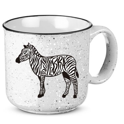 Zebra Stripes Animal 15oz Campfire Ceramic Mug
