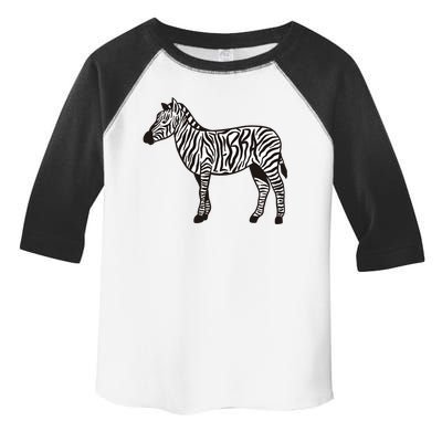 Zebra Stripes Animal Toddler Fine Jersey T-Shirt