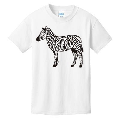 Zebra Stripes Animal Kids T-Shirt