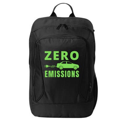 Zero Emissions Funny Electric Car Funny Electric Car Plug Me In E-Car City Backpack