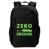 Zero Emissions Funny Electric Car Funny Electric Car Plug Me In E-Car Backpack