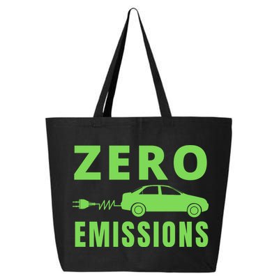 Zero Emissions Funny Electric Car Funny Electric Car Plug Me In E-Car 25L Jumbo Tote