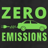 Zero Emissions Funny Electric Car Funny Electric Car Plug Me In E-Car 25L Jumbo Tote