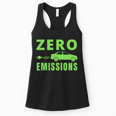 Zero Emissions Funny Electric Car Funny Electric Car Plug Me In E-Car Womens Tank Top