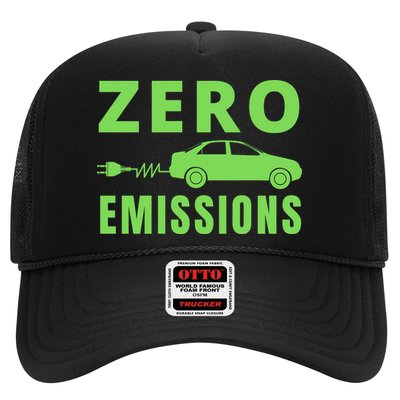 Zero Emissions Funny Electric Car Funny Electric Car Plug Me In E-Car Hat