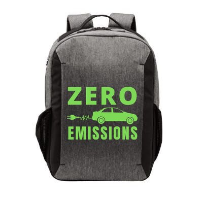 Zero Emissions Funny Electric Car Funny Electric Car Plug Me In E-Car Vector Backpack
