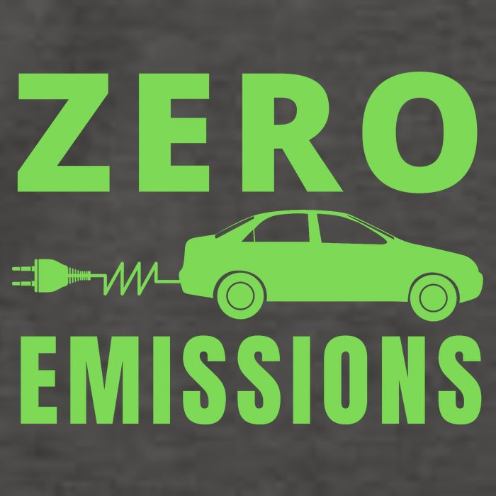 Zero Emissions Funny Electric Car Funny Electric Car Plug Me In E-Car Vector Backpack