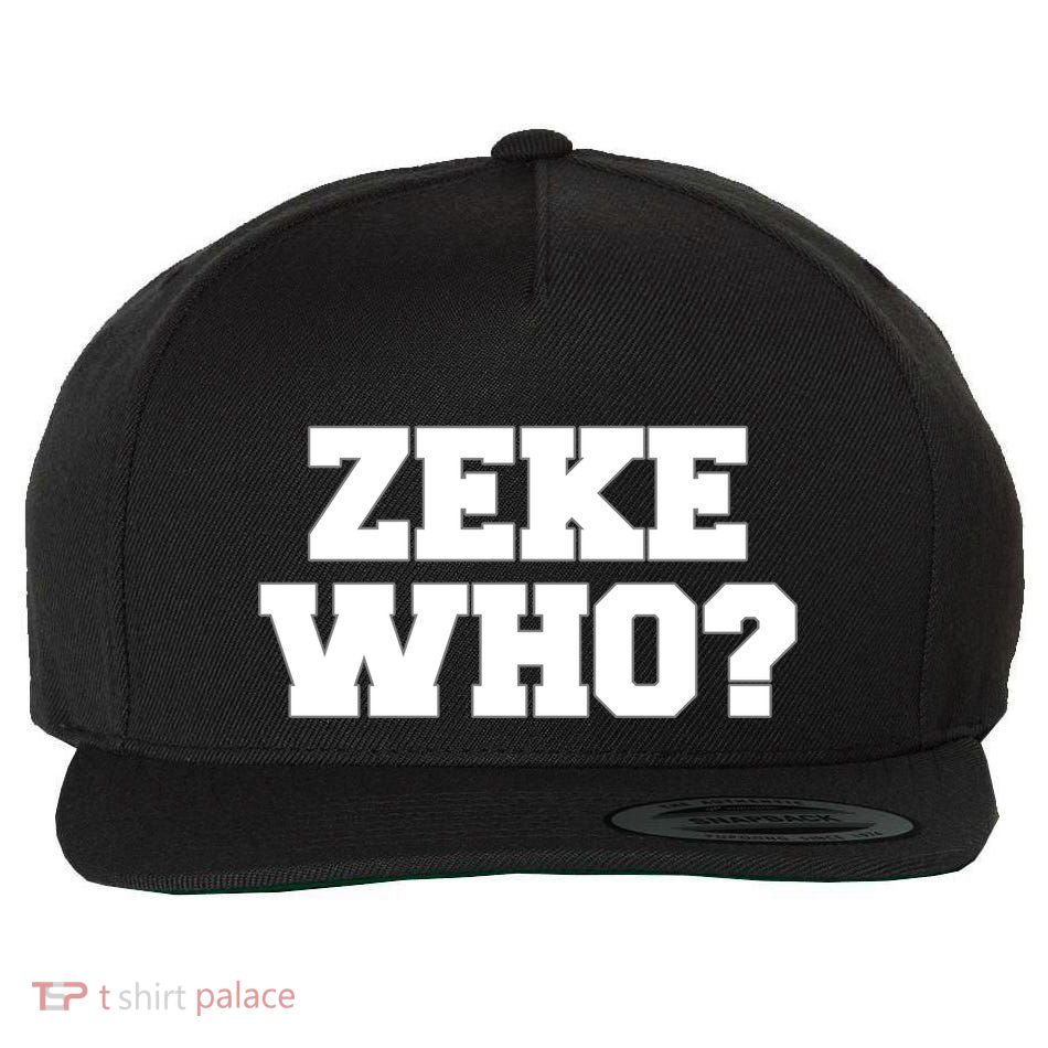 Zeke Who? Wool Snapback Cap