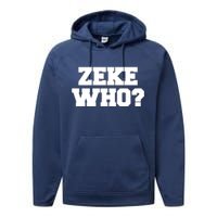 Zeke Who? Performance Fleece Hoodie