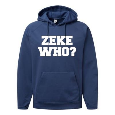 Zeke Who? Performance Fleece Hoodie