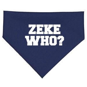 Zeke Who? USA-Made Doggie Bandana