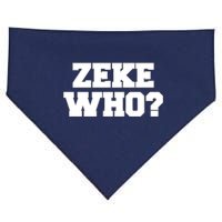 Zeke Who? USA-Made Doggie Bandana