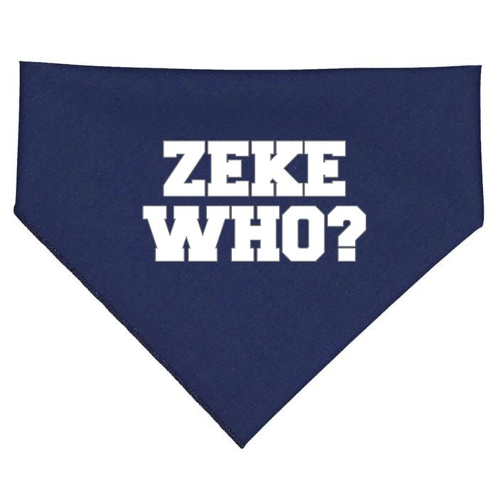 Zeke Who? USA-Made Doggie Bandana