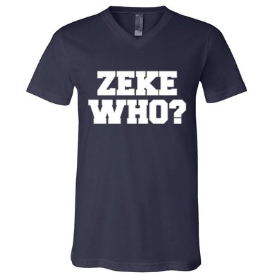 Zeke Who? V-Neck T-Shirt