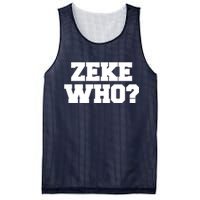 Zeke Who? Mesh Reversible Basketball Jersey Tank