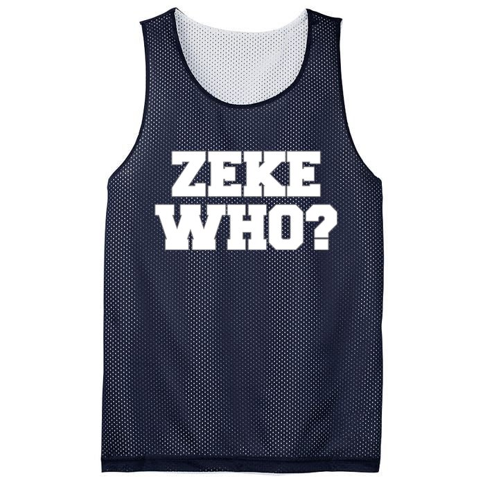 Zeke Who? Mesh Reversible Basketball Jersey Tank