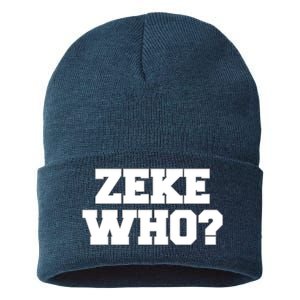 Zeke Who? Sustainable Knit Beanie