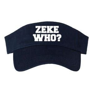 Zeke Who? Valucap Bio-Washed Visor