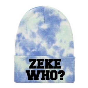 Zeke Who? Tie Dye 12in Knit Beanie