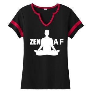 Zen AF Ladies Halftime Notch Neck Tee