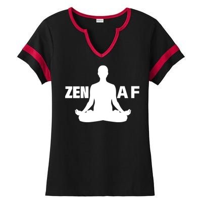 Zen AF Ladies Halftime Notch Neck Tee