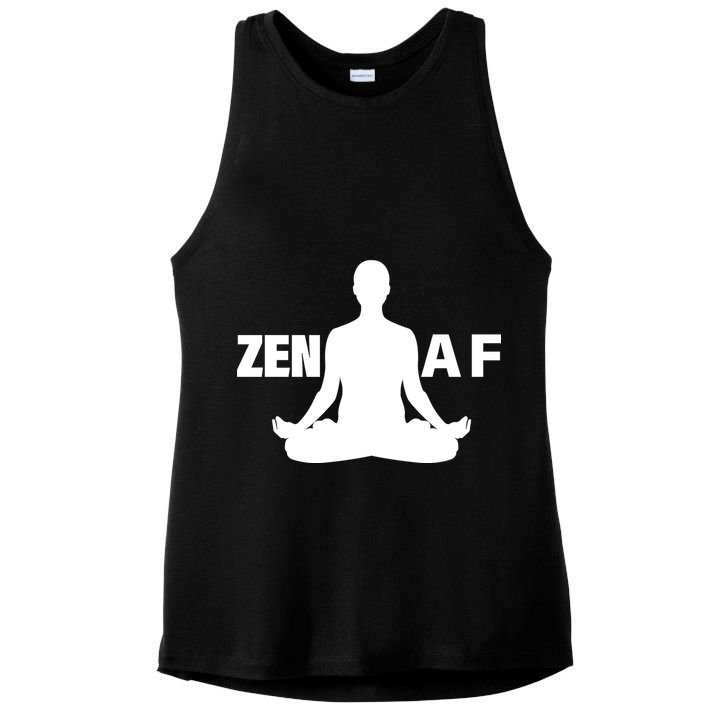 Zen AF Ladies PosiCharge Tri-Blend Wicking Tank