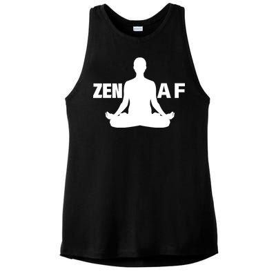 Zen AF Ladies PosiCharge Tri-Blend Wicking Tank