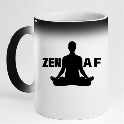 Zen AF 11oz Black Color Changing Mug