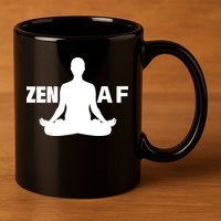 Zen AF 11oz C Handle Ceramic Mug
