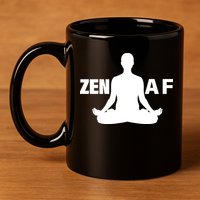 Zen AF 11oz C Handle Ceramic Mug