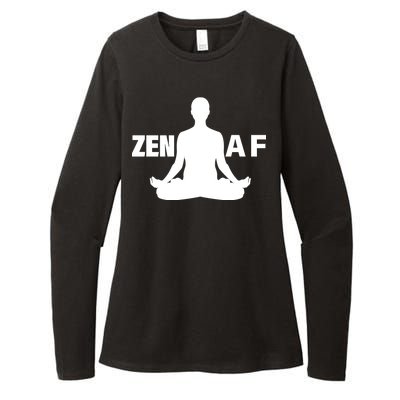 Zen AF Womens CVC Long Sleeve Shirt