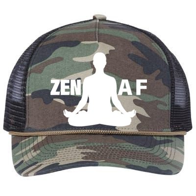 Zen AF Retro Rope Trucker Hat Cap