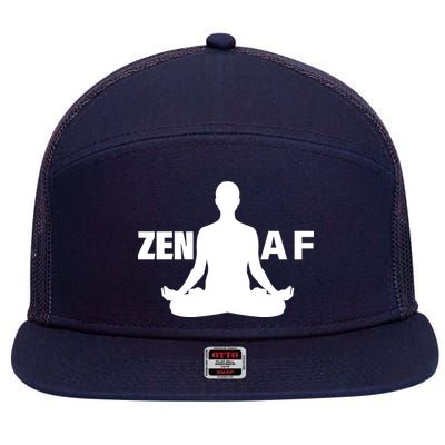 Zen AF 7 Panel Mesh Trucker Snapback Hat