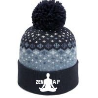 Zen AF The Baniff Cuffed Pom Beanie