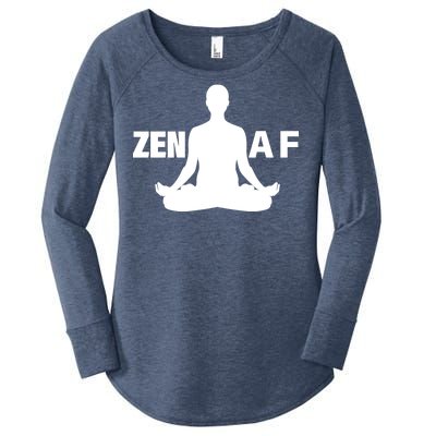 Zen AF Women's Perfect Tri Tunic Long Sleeve Shirt