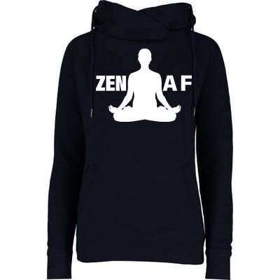 Zen AF Womens Funnel Neck Pullover Hood