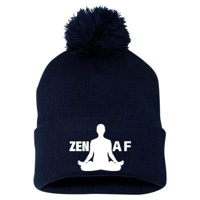 Zen AF Pom Pom 12in Knit Beanie