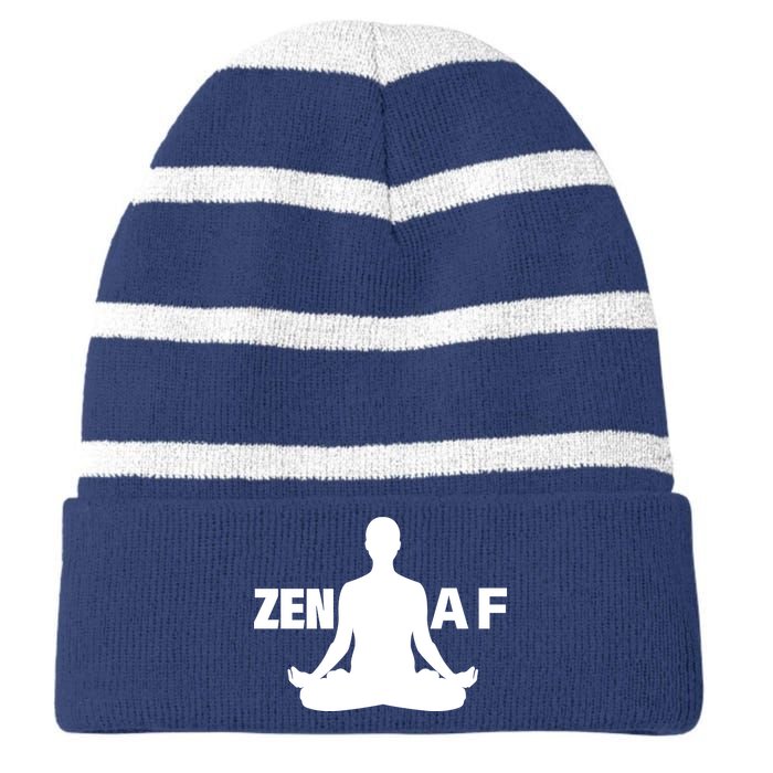 Zen AF Striped Beanie with Solid Band