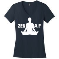 Zen AF Women's V-Neck T-Shirt