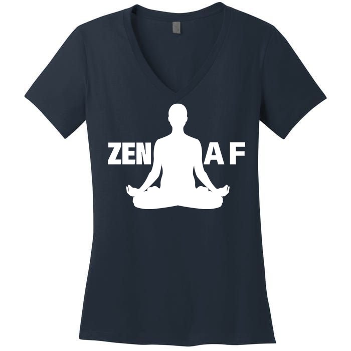 Zen AF Women's V-Neck T-Shirt