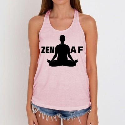 Zen AF Women's Knotted Racerback Tank