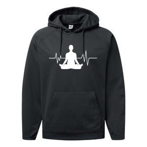 Zen Heartbeat Pulse Performance Fleece Hoodie