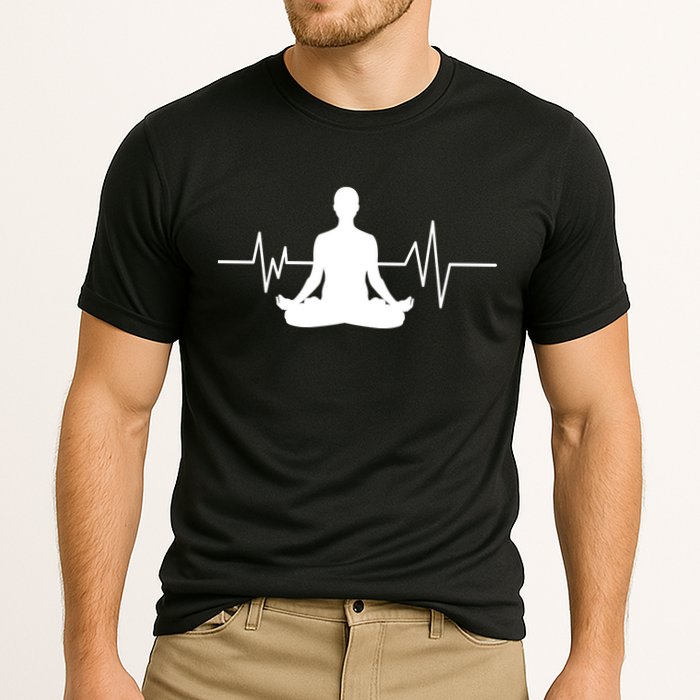 Zen Heartbeat Pulse Cooling Performance Crew T-Shirt
