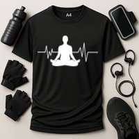Zen Heartbeat Pulse Cooling Performance Crew T-Shirt